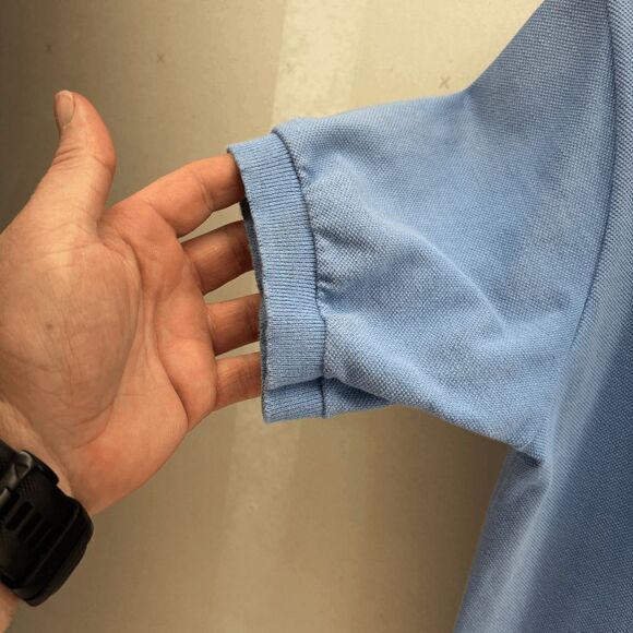 Vintage Nike IBM Collab 70s Nike Polo with IBM Fitness Center Rare Mens M - Picture 8 of 14